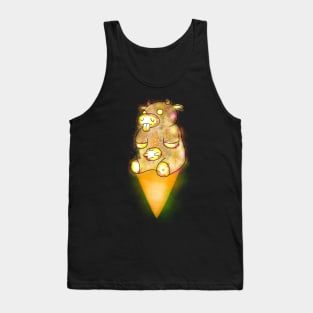 Orange Flare Dreamcicle - Cosmoo CowLick! Tank Top